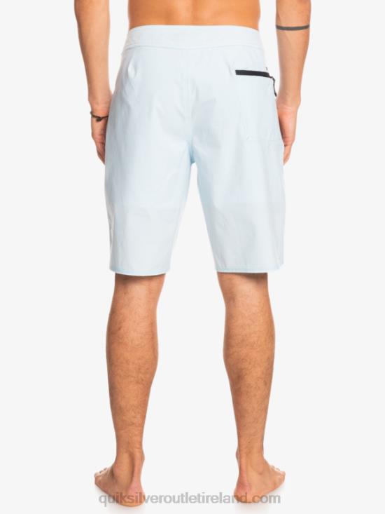 Men Quiksilver Surfsilk Kaimana 20 Performance Boardshorts N02TD85 blue grey
