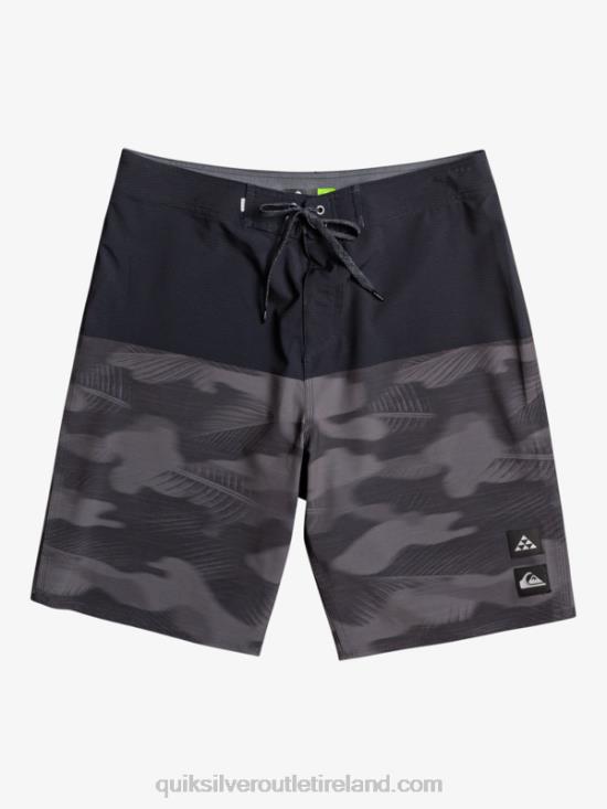 Men Quiksilver Surfsilk Lava 21 Boardshorts N02TD1413 tarmac