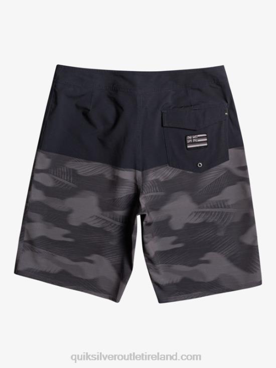 Men Quiksilver Surfsilk Lava 21 Boardshorts N02TD1413 tarmac