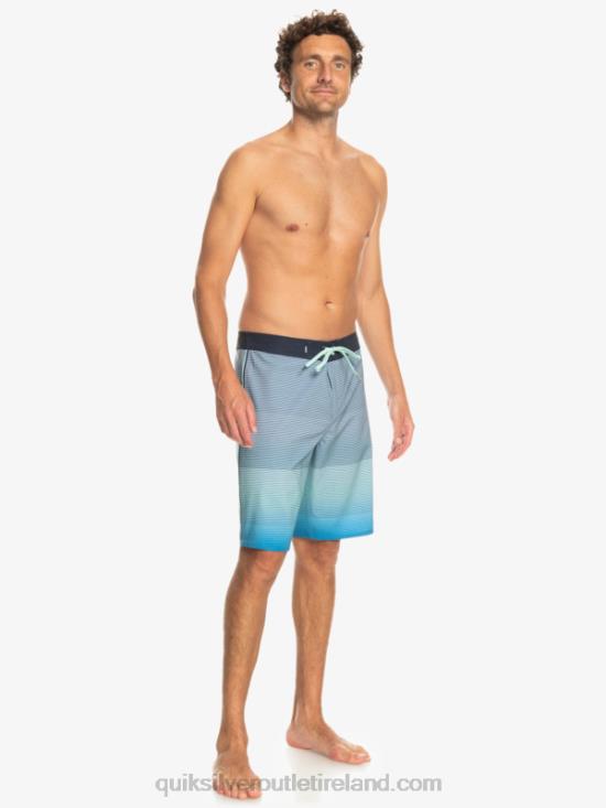 Men Quiksilver Surfsilk Massive 20 Boardshorts N02TD336 snorkel blue