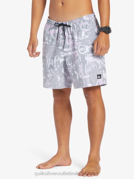 Men Quiksilver Surfsilk Mix 17 Volleys N02TD633 iron gate