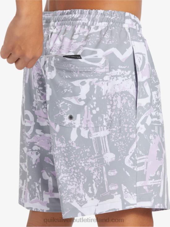 Men Quiksilver Surfsilk Mix 17 Volleys N02TD633 iron gate