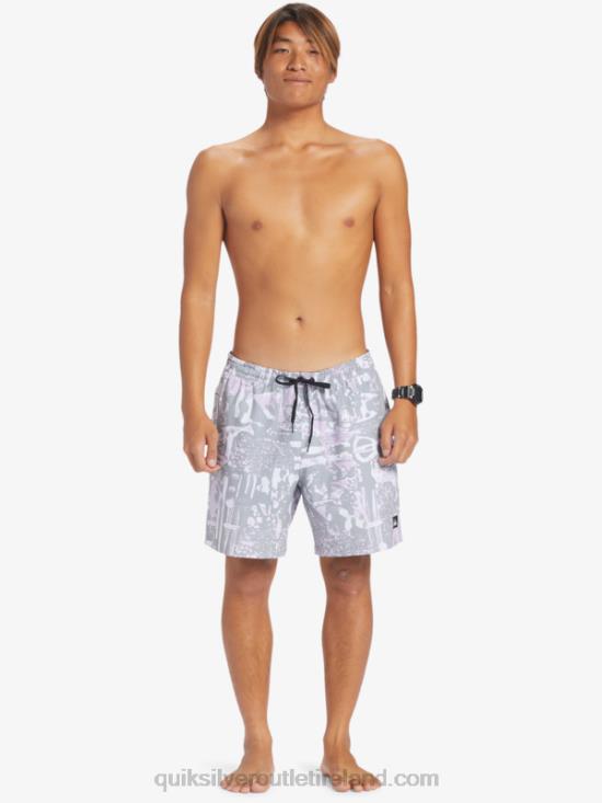 Men Quiksilver Surfsilk Mix 17 Volleys N02TD633 iron gate