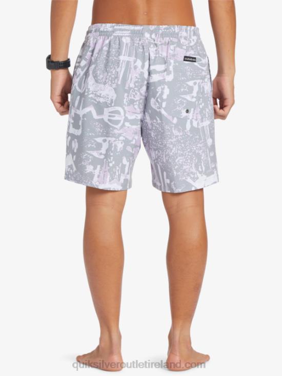 Men Quiksilver Surfsilk Mix 17 Volleys N02TD633 iron gate