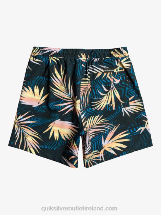 Men Quiksilver Surfsilk Mix 17 Volleys N02TD634 black