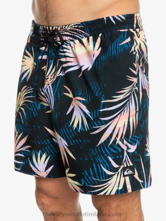 Men Quiksilver Surfsilk Mix 17 Volleys N02TD634 black