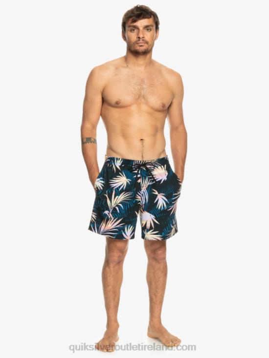 Men Quiksilver Surfsilk Mix 17 Volleys N02TD634 black
