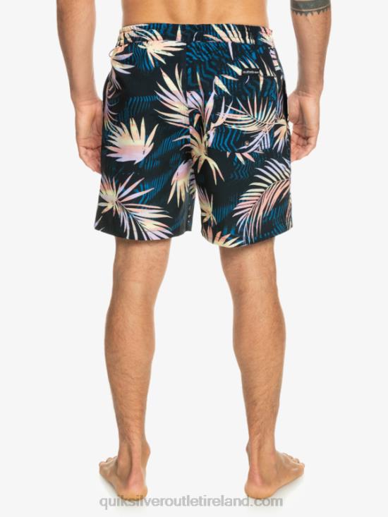Men Quiksilver Surfsilk Mix 17 Volleys N02TD634 black