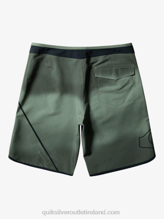 Men Quiksilver Surfsilk New Wave 20 Boardshorts N02TD224 four leaf clover