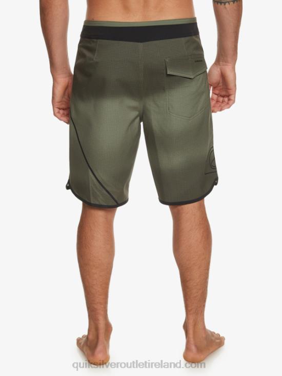 Men Quiksilver Surfsilk New Wave 20 Boardshorts N02TD224 four leaf clover