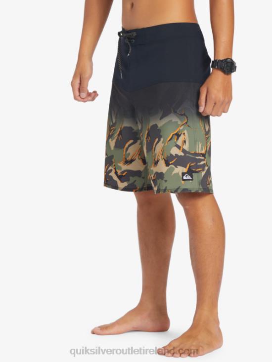 Men Quiksilver Surfsilk Panel 20 Boardshorts N02TD131 black