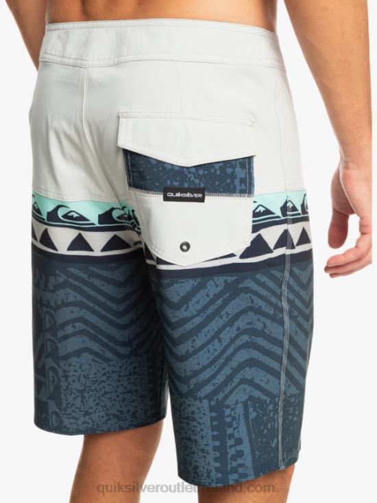 Men Quiksilver Surfsilk Panel 20 Boardshorts N02TD135 grey violet