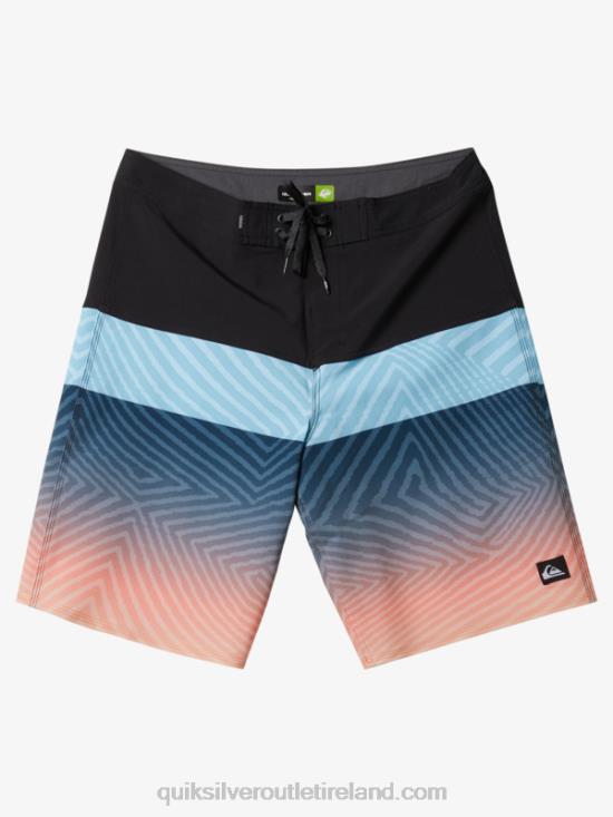 Men Quiksilver Surfsilk Panel 20 Boardshorts N02TD136 tarmac