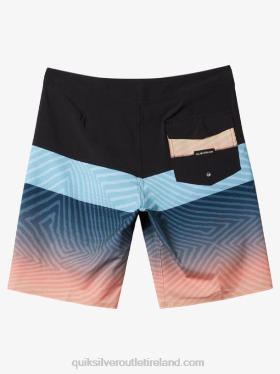 Men Quiksilver Surfsilk Panel 20 Boardshorts N02TD136 tarmac