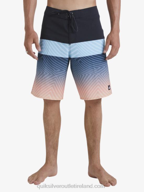 Men Quiksilver Surfsilk Panel 20 Boardshorts N02TD136 tarmac