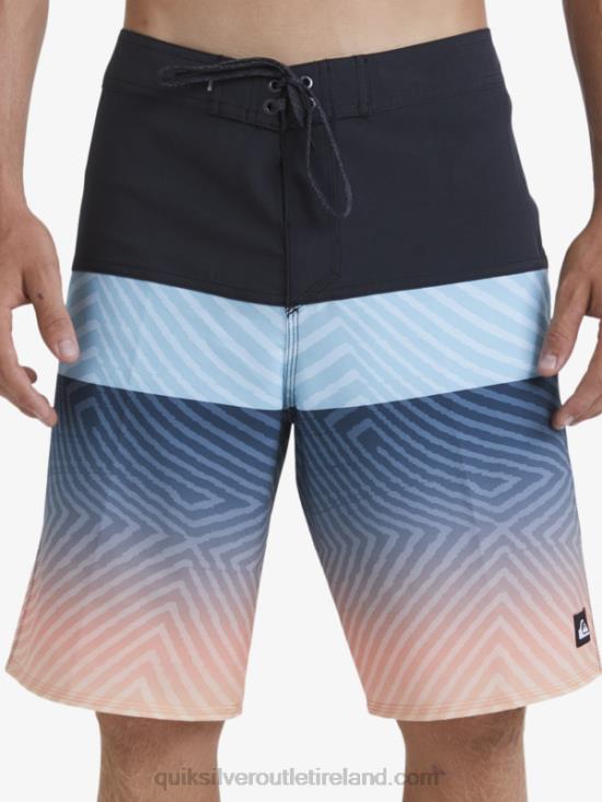 Men Quiksilver Surfsilk Panel 20 Boardshorts N02TD136 tarmac