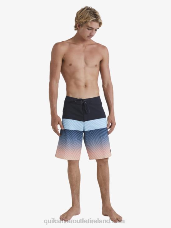 Men Quiksilver Surfsilk Panel 20 Boardshorts N02TD136 tarmac