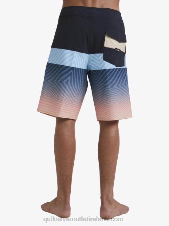 Men Quiksilver Surfsilk Panel 20 Boardshorts N02TD136 tarmac