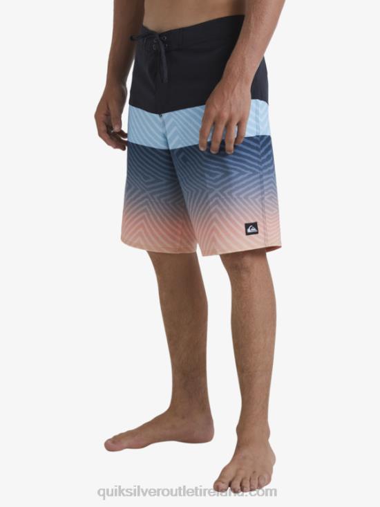 Men Quiksilver Surfsilk Panel 20 Boardshorts N02TD136 tarmac