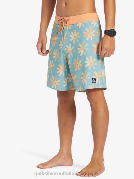 Men Quiksilver Surfsilk QS 69 18 Boardshorts N02TD240 cameo blue