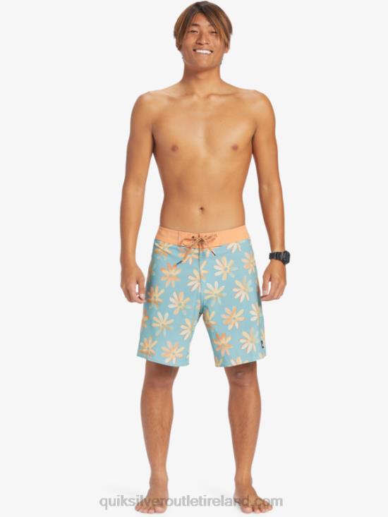 Men Quiksilver Surfsilk QS 69 18 Boardshorts N02TD240 cameo blue