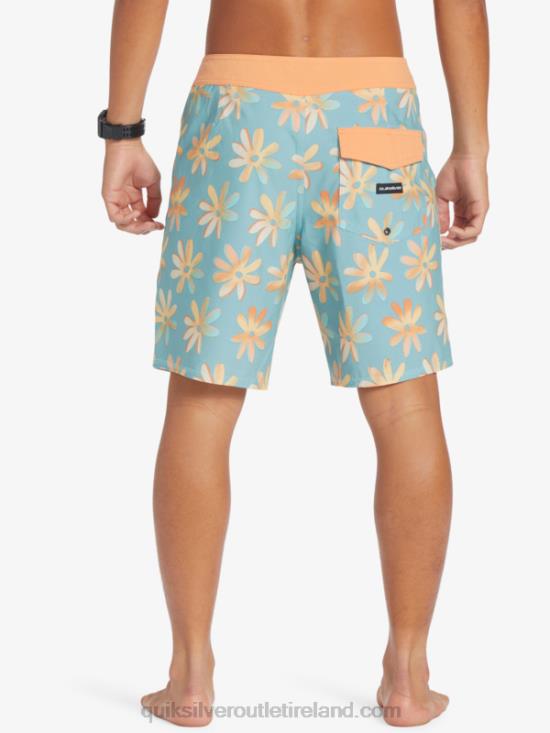 Men Quiksilver Surfsilk QS 69 18 Boardshorts N02TD240 cameo blue