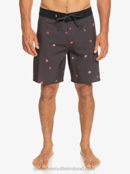 Men Quiksilver Surfsilk QS 69 18 Boardshorts N02TD241 tarmac