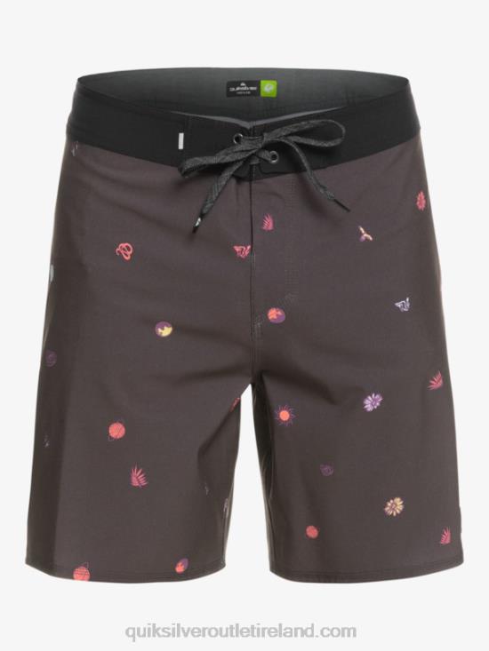 Men Quiksilver Surfsilk QS 69 18 Boardshorts N02TD241 tarmac