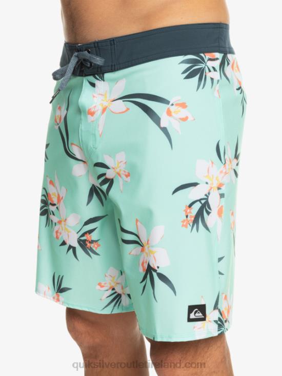 Men Quiksilver Surfsilk QS 69 18 Boardshorts N02TD244 beach glass