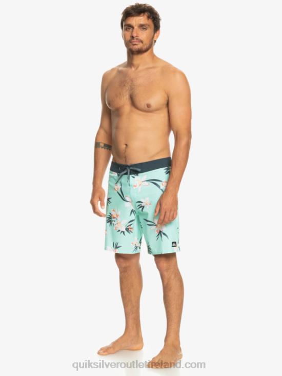 Men Quiksilver Surfsilk QS 69 18 Boardshorts N02TD244 beach glass