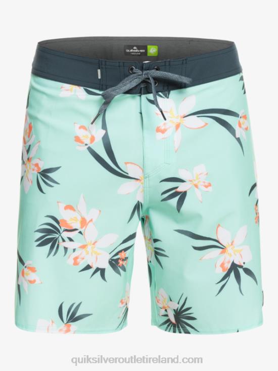 Men Quiksilver Surfsilk QS 69 18 Boardshorts N02TD244 beach glass