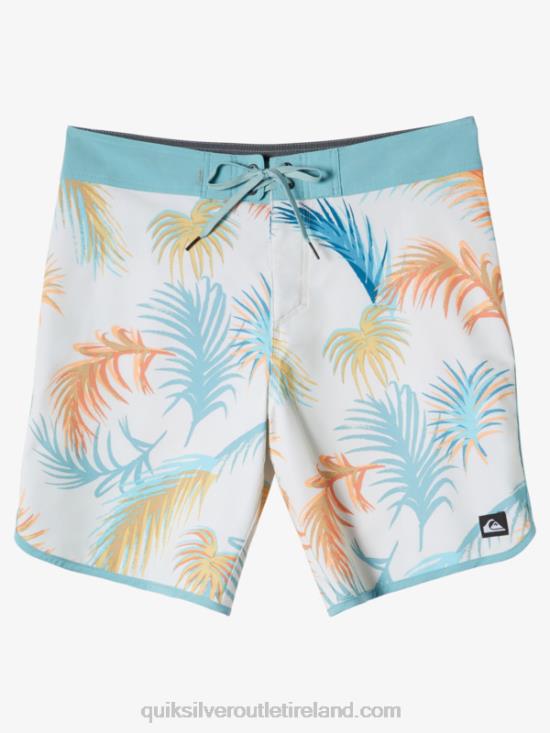 Men Quiksilver Surfsilk Scallop 19 Boardshorts N02TD215 birch