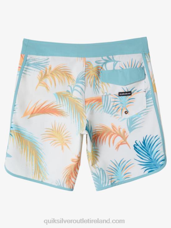 Men Quiksilver Surfsilk Scallop 19 Boardshorts N02TD215 birch