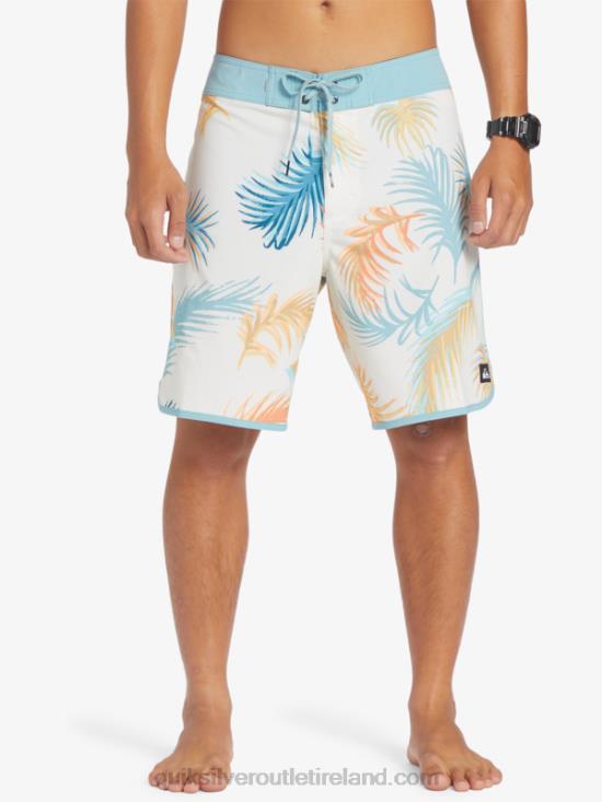 Men Quiksilver Surfsilk Scallop 19 Boardshorts N02TD215 birch