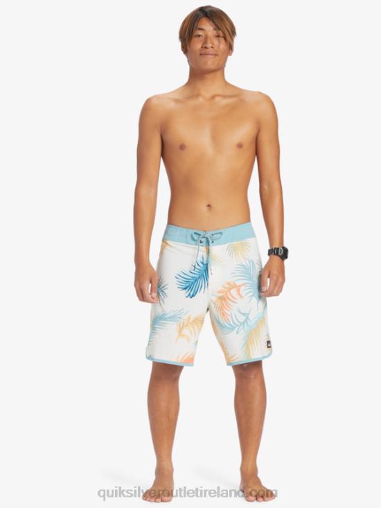 Men Quiksilver Surfsilk Scallop 19 Boardshorts N02TD215 birch