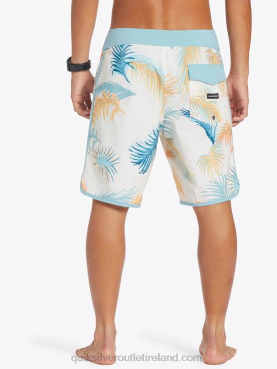 Men Quiksilver Surfsilk Scallop 19 Boardshorts N02TD215 birch