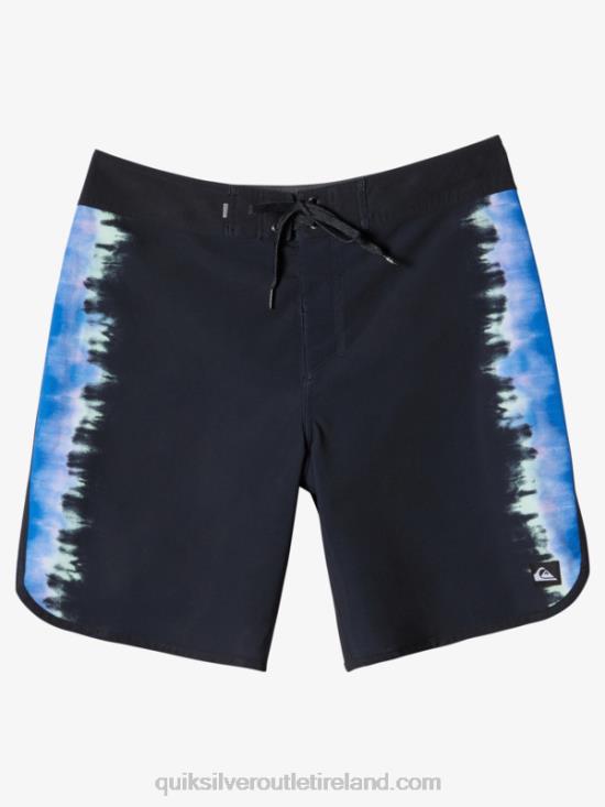 Men Quiksilver Surfsilk Scallop 19 Boardshorts N02TD216 black