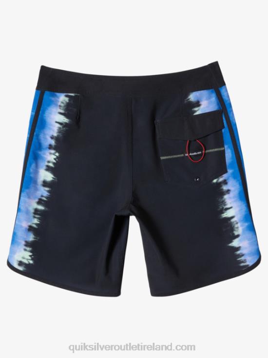 Men Quiksilver Surfsilk Scallop 19 Boardshorts N02TD216 black