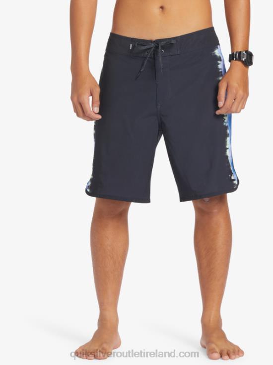Men Quiksilver Surfsilk Scallop 19 Boardshorts N02TD216 black
