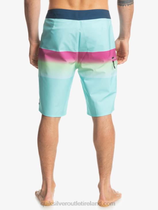 Men Quiksilver Surfsilk Slab 21 Boardshorts N02TD1410 angel blue