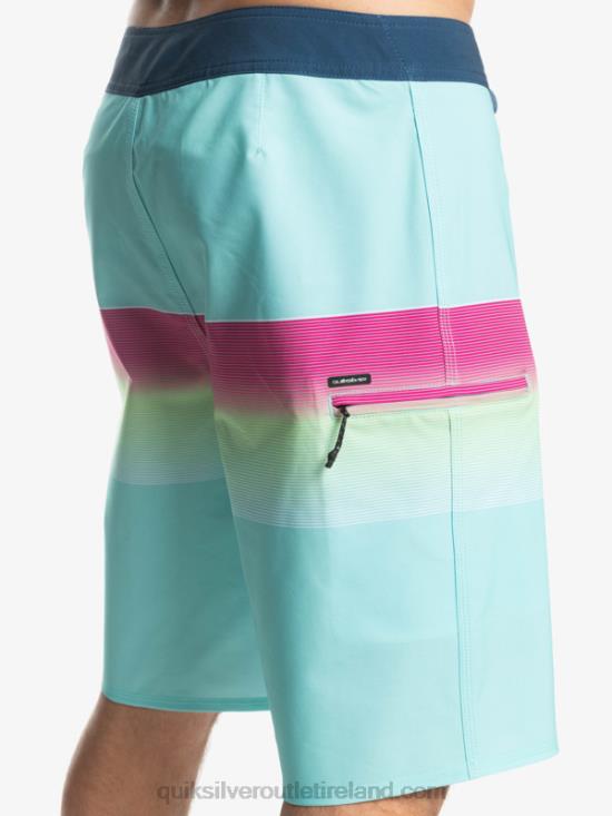 Men Quiksilver Surfsilk Slab 21 Boardshorts N02TD1410 angel blue