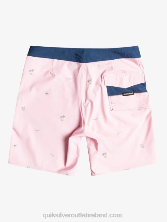 Men Quiksilver Surfsilk Spaced Out 19 Boardshorts N02TD1813 veiled rose