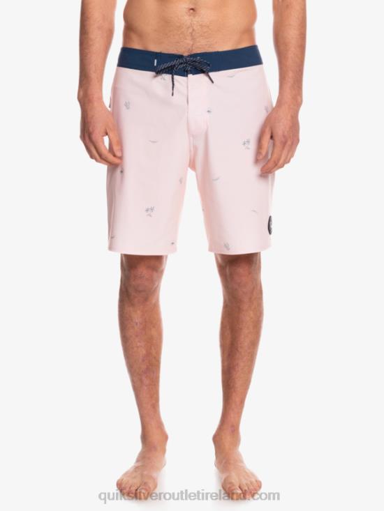 Men Quiksilver Surfsilk Spaced Out 19 Boardshorts N02TD1813 veiled rose