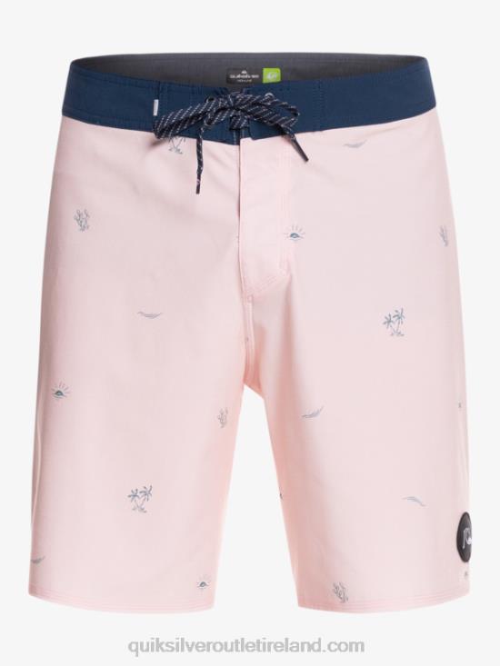 Men Quiksilver Surfsilk Spaced Out 19 Boardshorts N02TD1813 veiled rose