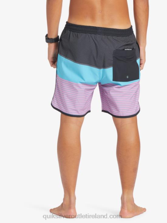 Men Quiksilver Surfsilk Tijuana 17 Volleys N02TD510 black