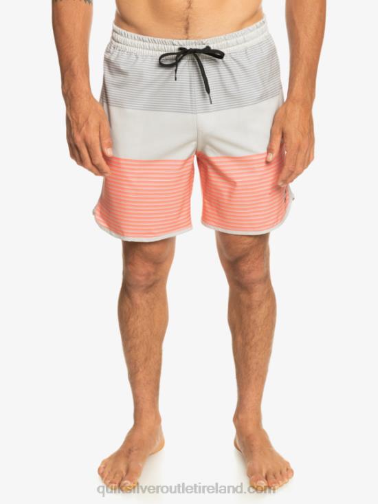 Men Quiksilver Surfsilk Tijuana 17 Volleys N02TD513 grey violet