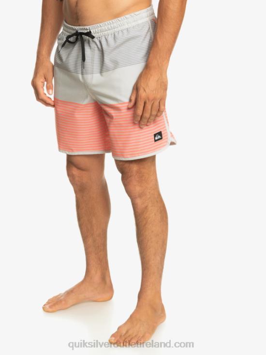 Men Quiksilver Surfsilk Tijuana 17 Volleys N02TD513 grey violet
