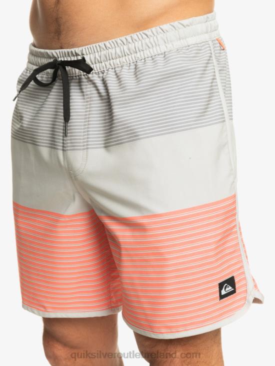 Men Quiksilver Surfsilk Tijuana 17 Volleys N02TD513 grey violet