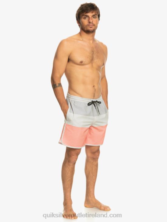 Men Quiksilver Surfsilk Tijuana 17 Volleys N02TD513 grey violet