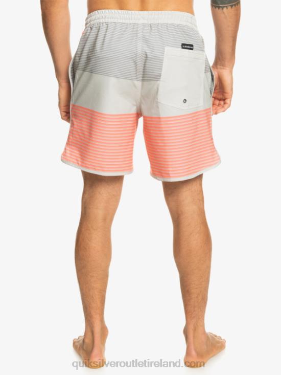 Men Quiksilver Surfsilk Tijuana 17 Volleys N02TD513 grey violet